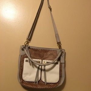 Fossil Leather Hand Bag